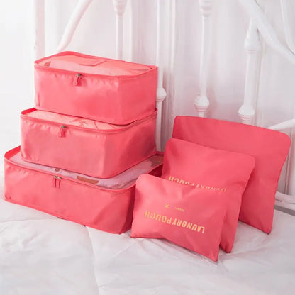 kit organizador de equipaje 6pz